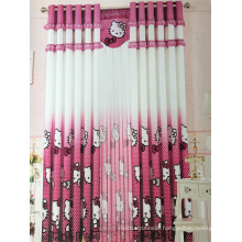 Home Use Curtain Polyester Pink Fabric EDM5296